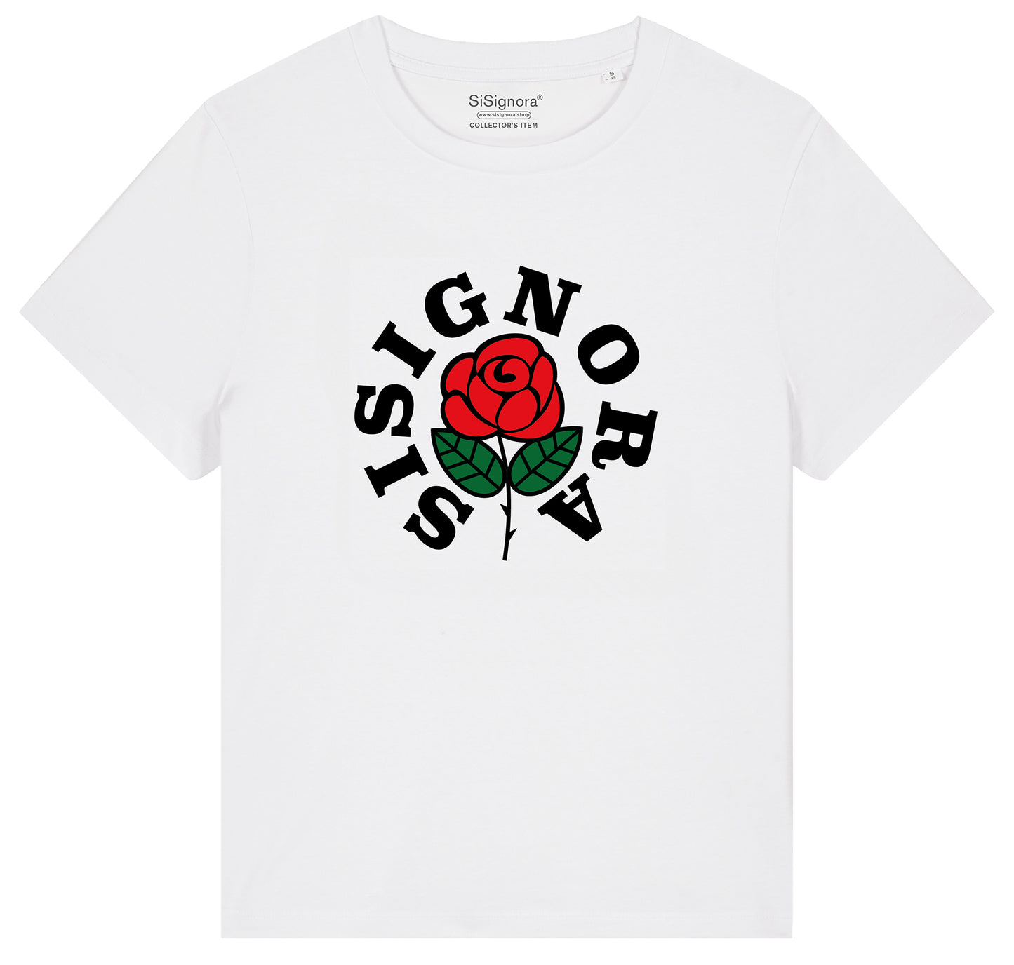 T-Shirt mit Print ROSE
