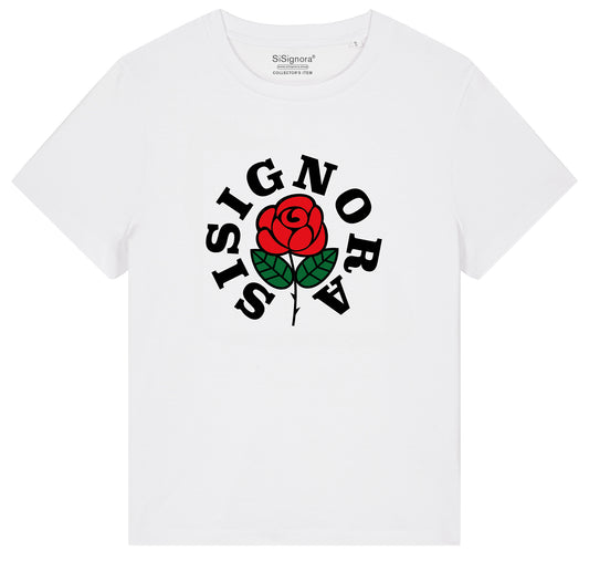 T-Shirt mit Print ROSE