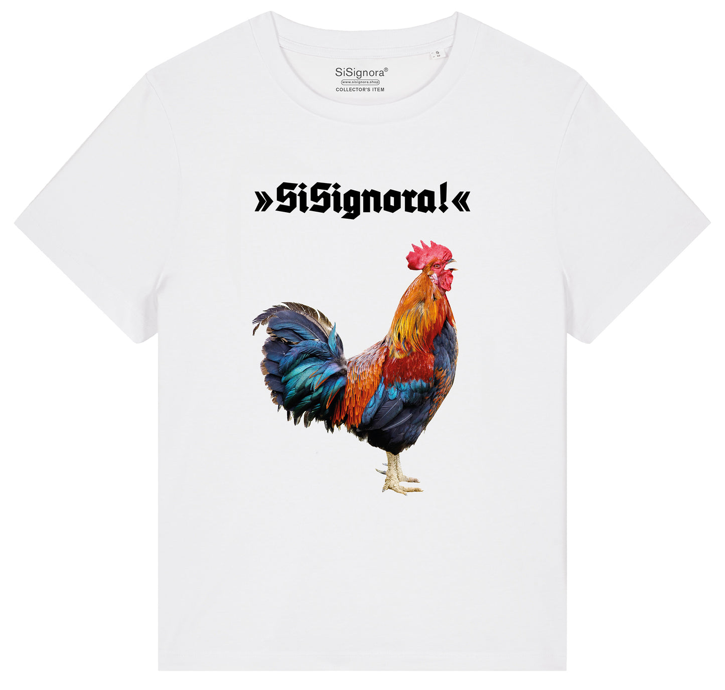 T-Shirt mit Print SISIGNORA!