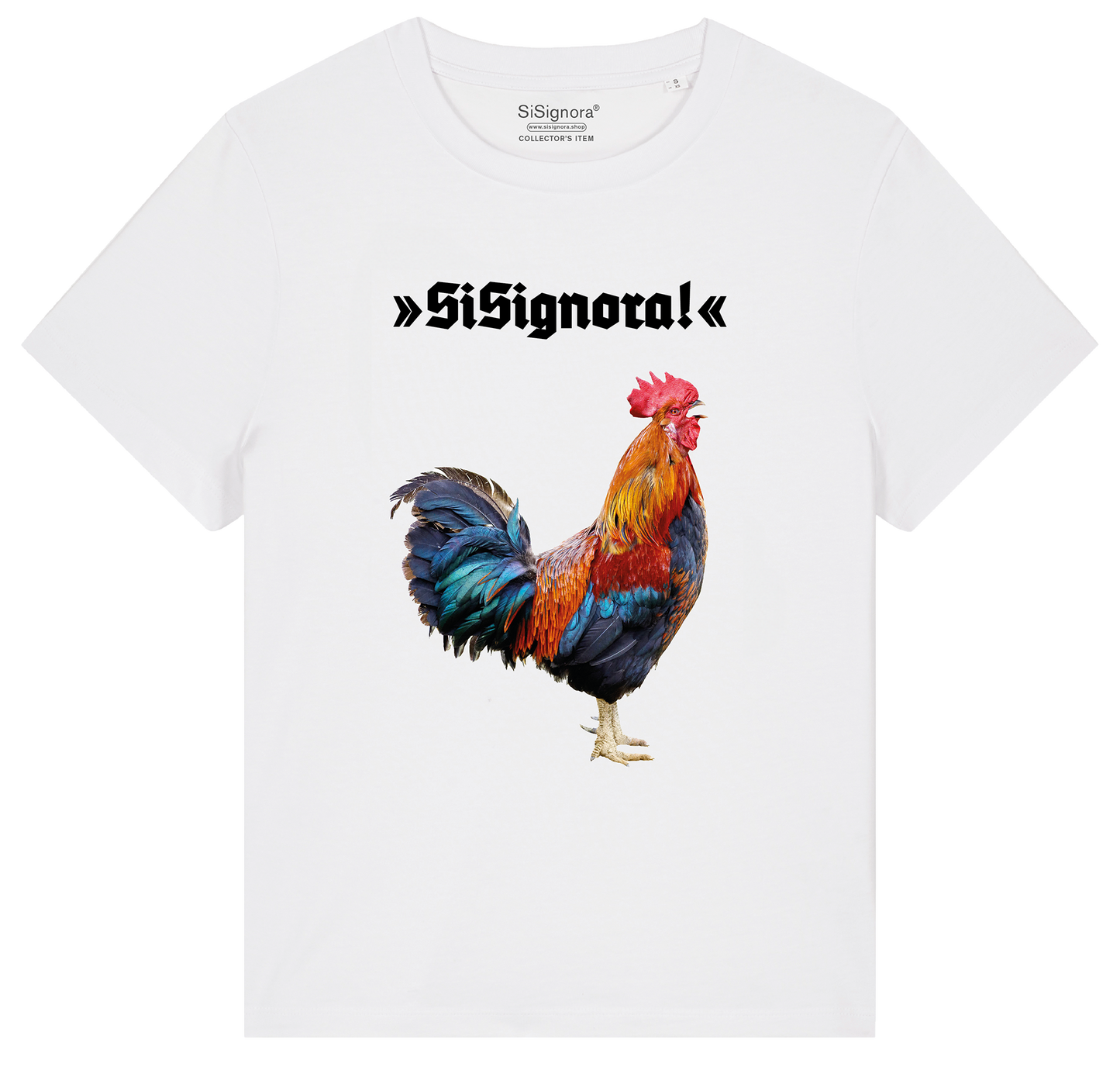 T-Shirt mit Print SISIGNORA!