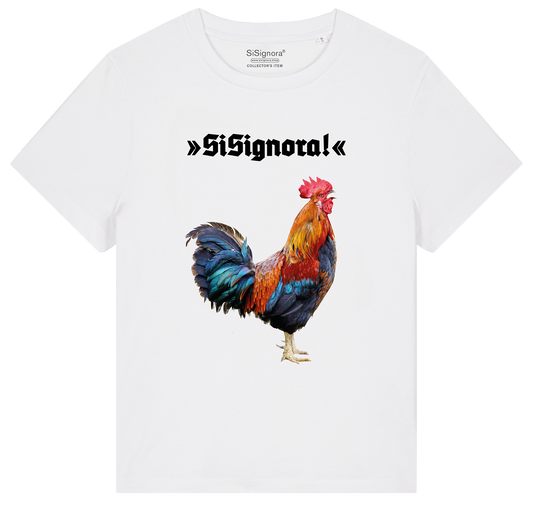 T-Shirt mit Print SISIGNORA!