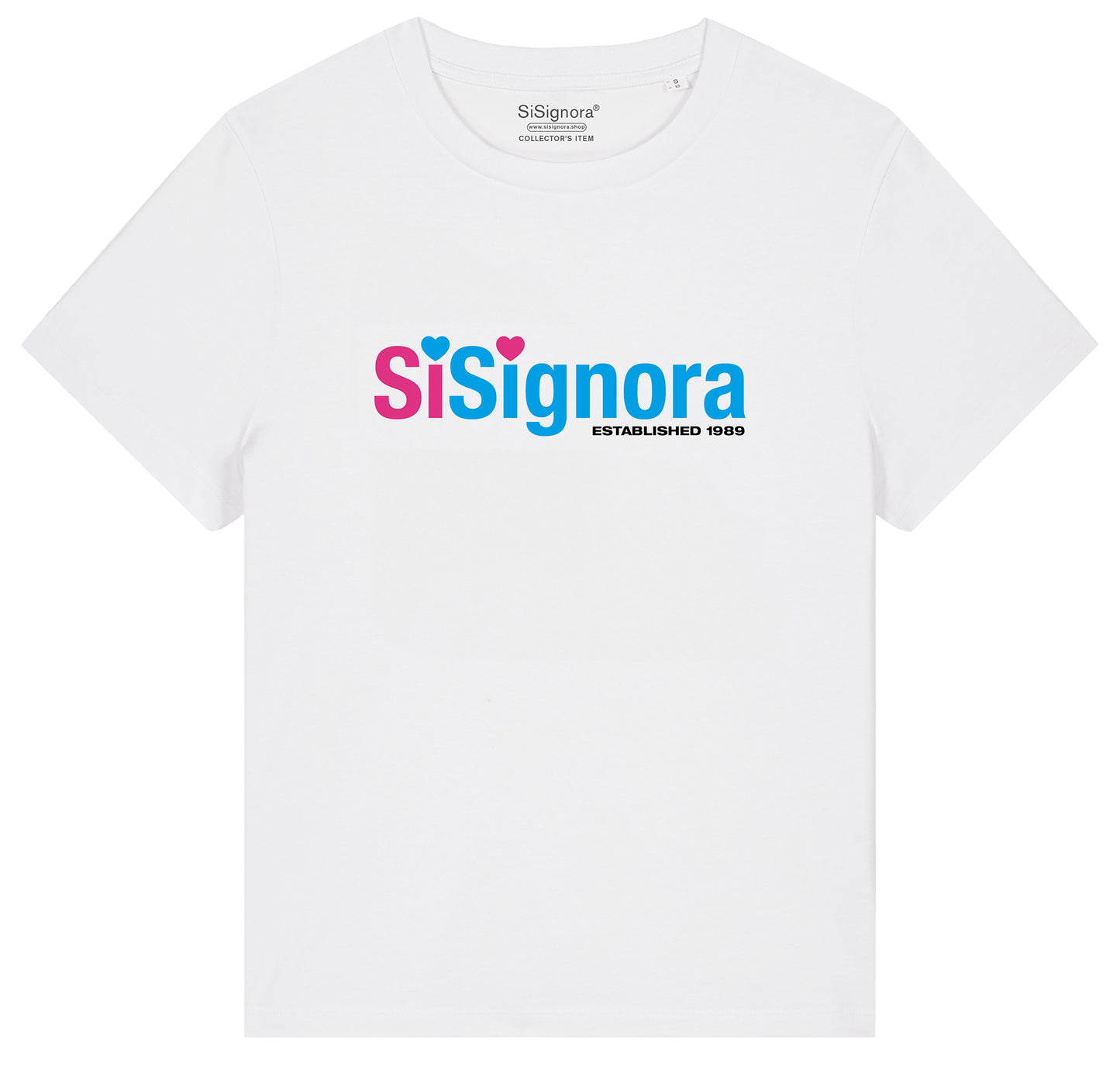 T-Shirt mit Print SISIGNORA Est. 1989