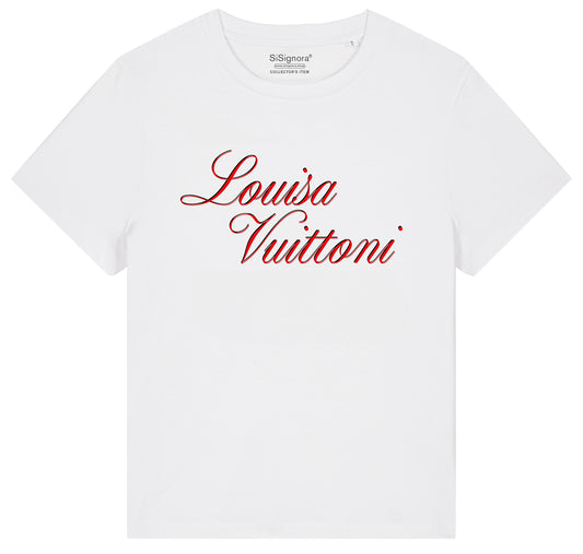 T-Shirt mit Print LOUISA VUITTONI
