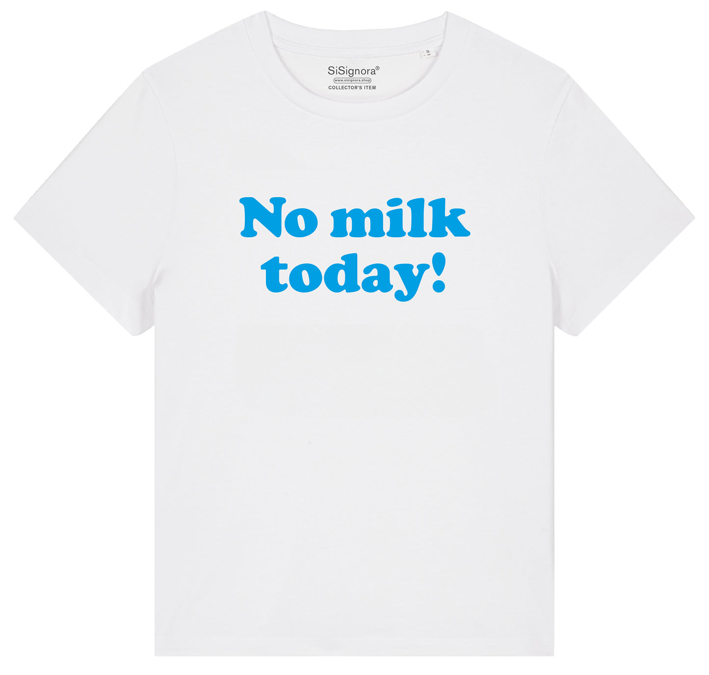 T-Shirt mit Print NO MILK TODAY