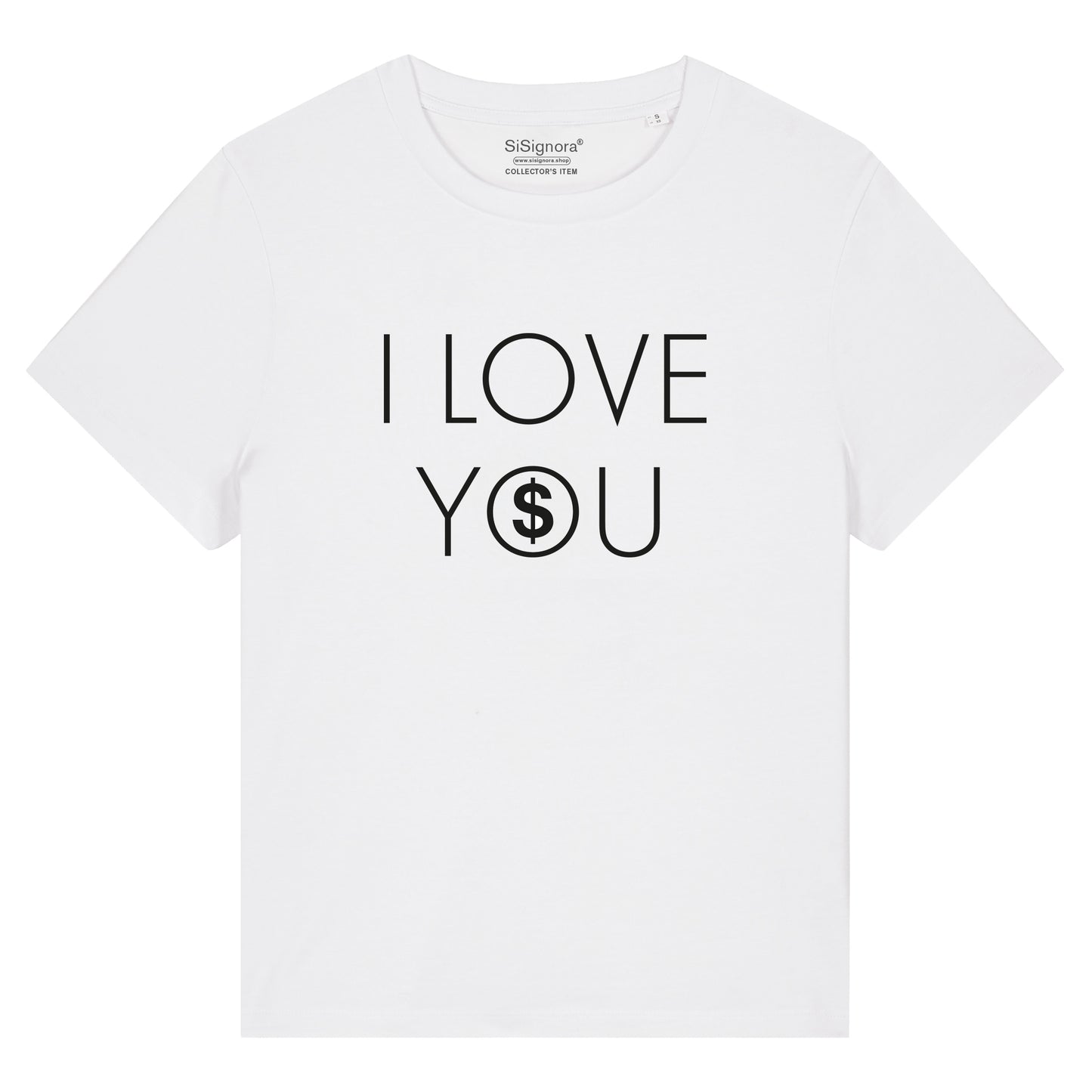 T-Shirt mit Print I LOVE YOU