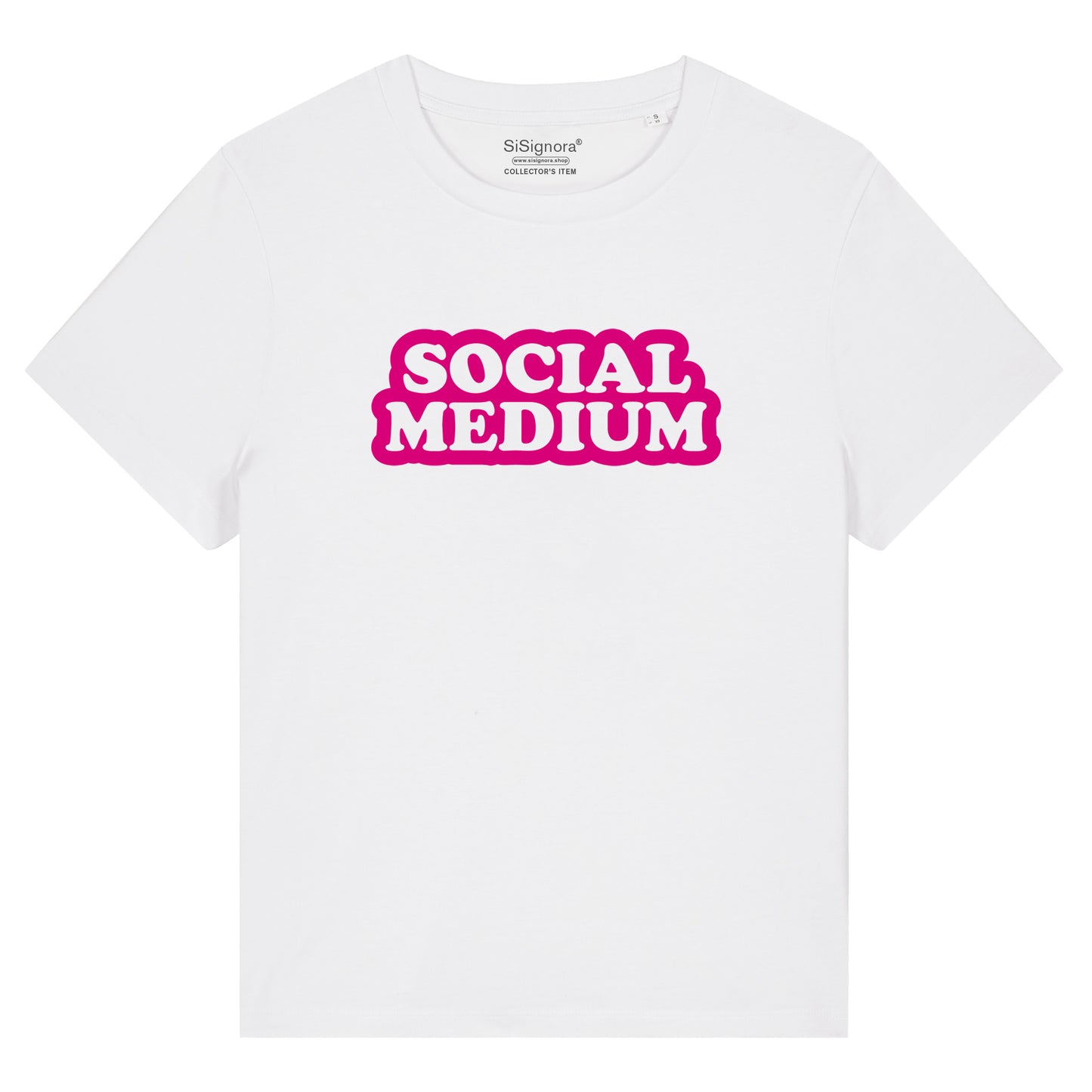 T-Shirt mit Print SOCIAL MEDIUM